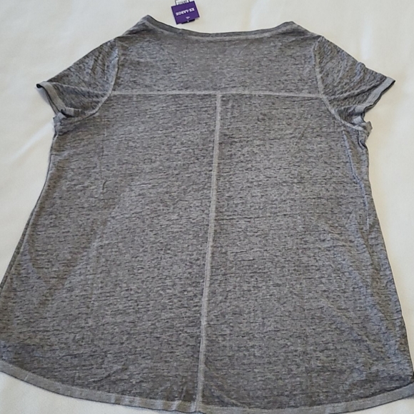 NEW 2X Tunic Tshirt Friday Saturday Brunch Women's Short Slv Tee Graphic Hi Low - Picture 3 of 10